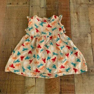 Wrangler girls horse dress with flutter sleeves -18M